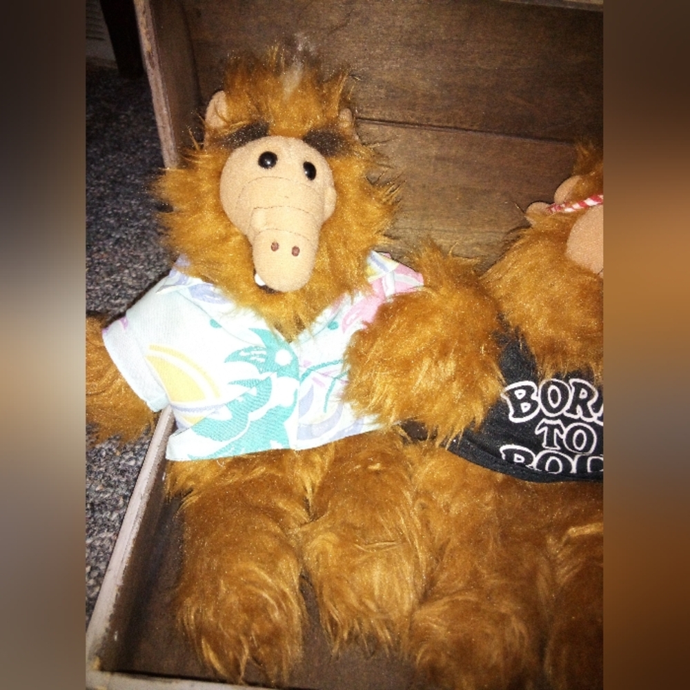 Lot Of 3 1988 Alf Puppets Alien UFO - Picture 5 of 9